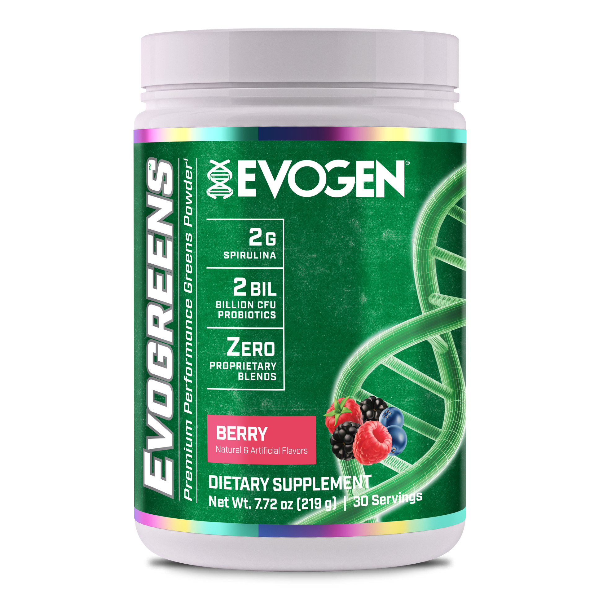Evogen Evogreens Apoyo Digestivo y Bienestar 30 Servicios