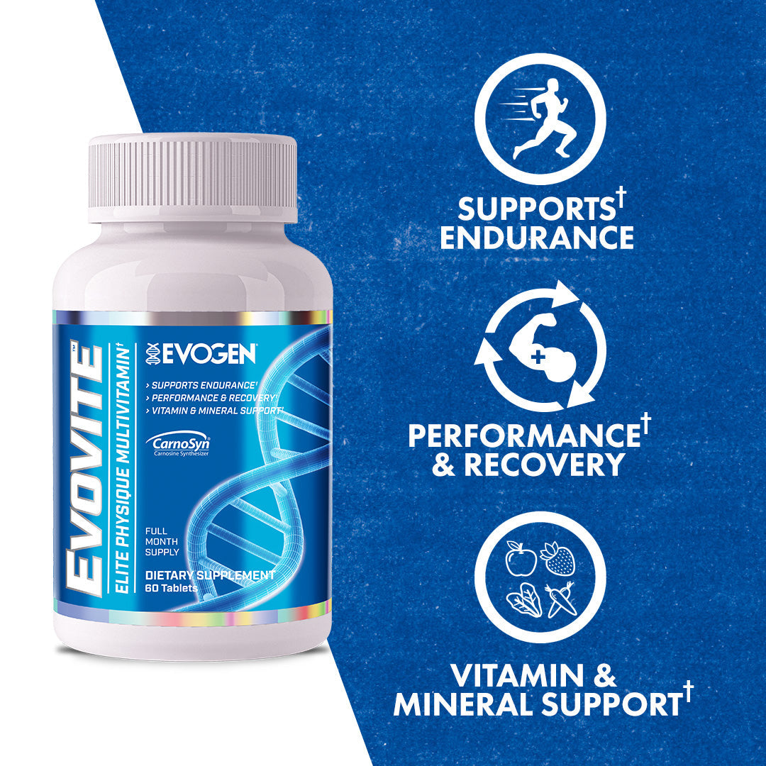 Evogen Nutrition Evovite Multivitamínico Rendimiento Deportivo 60 Tabletas