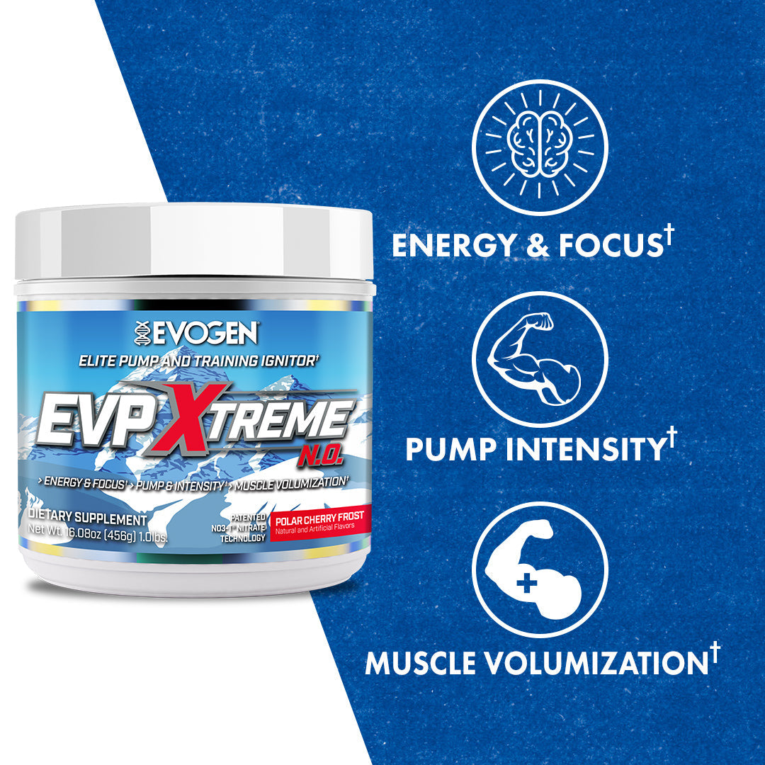 Evogen EVP Xtreme N.O. Pre-Entreno de Alta Estimulación 30 Servicios