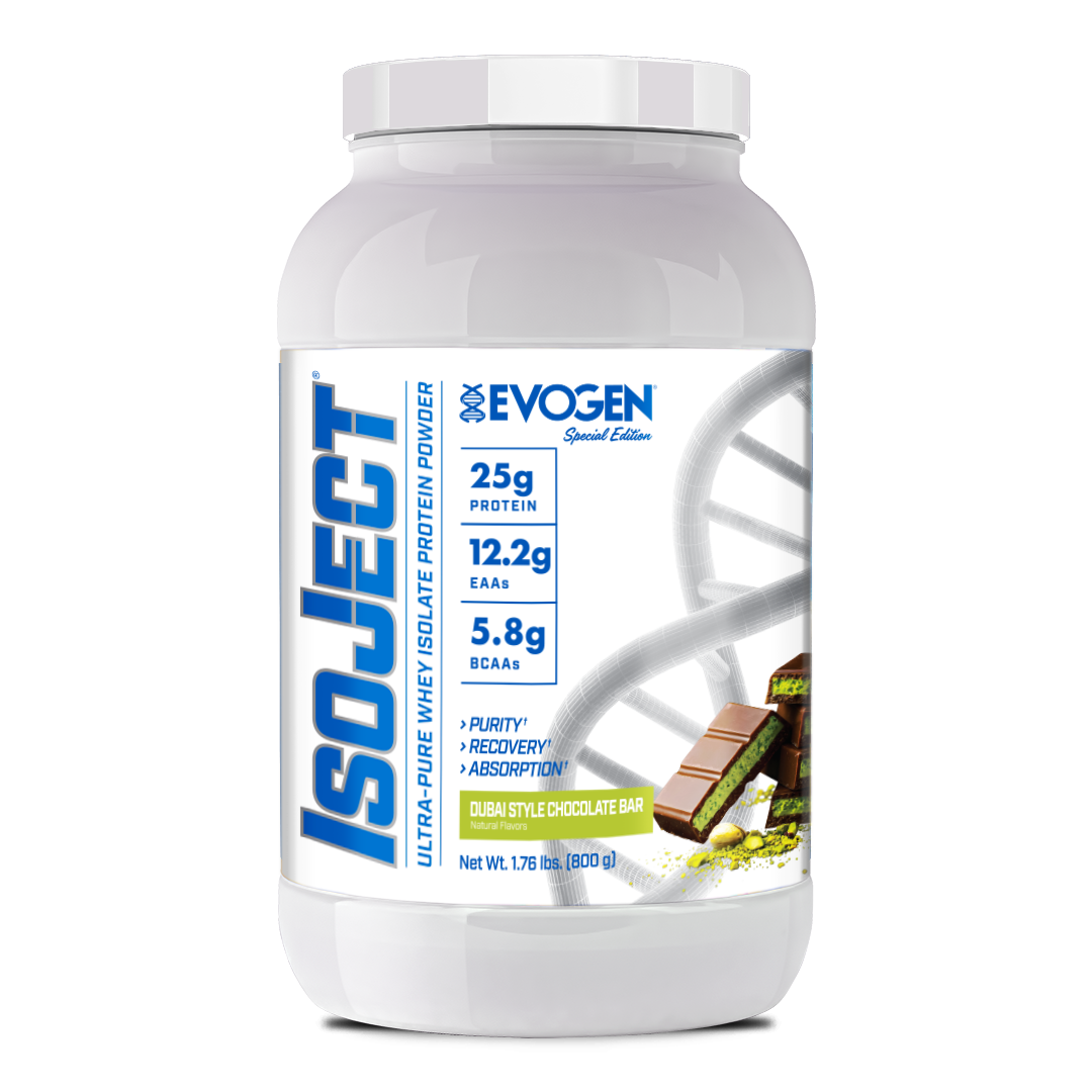 Evogen IsoJect Whey Protein Isolate Proteína de Rápida Absorción 800g