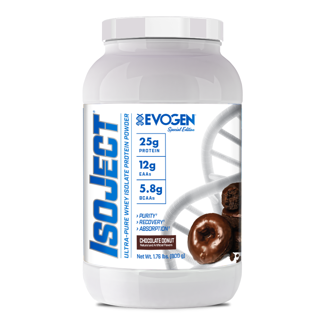 Evogen IsoJect Whey Protein Isolate Proteína de Rápida Absorción 800g
