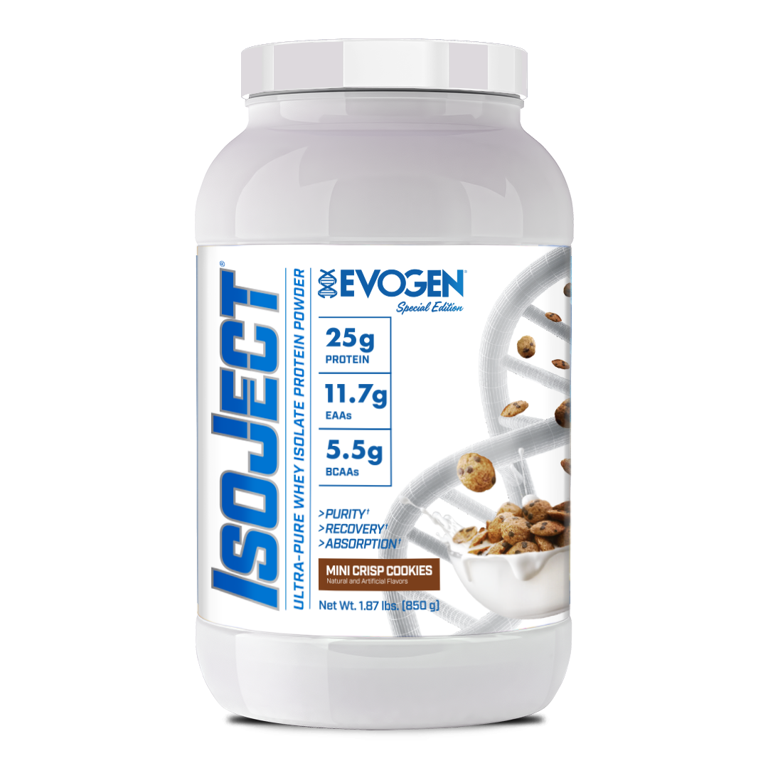 Evogen IsoJect Whey Protein Isolate Proteína de Rápida Absorción 800g