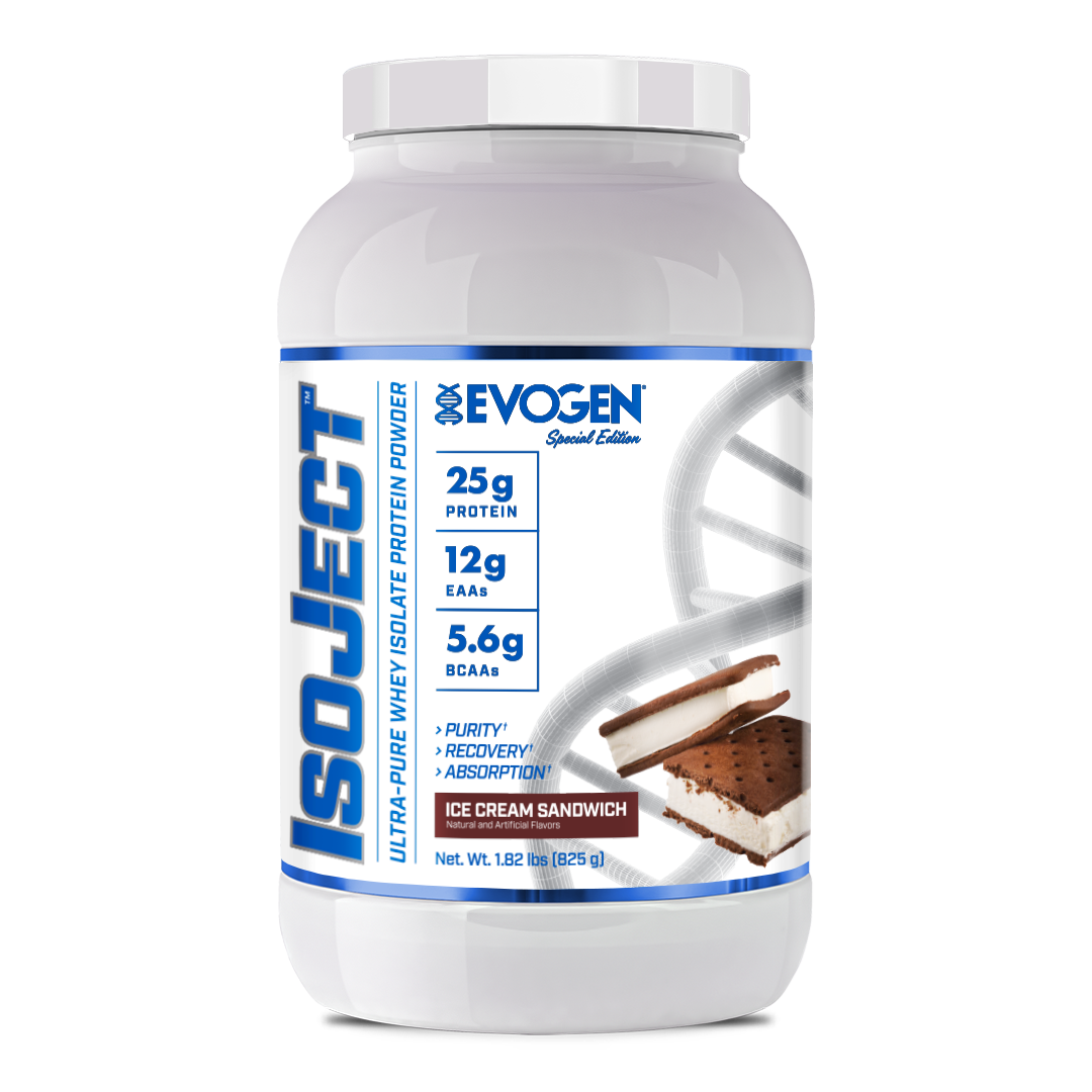 Evogen IsoJect Whey Protein Isolate Proteína de Rápida Absorción 800g
