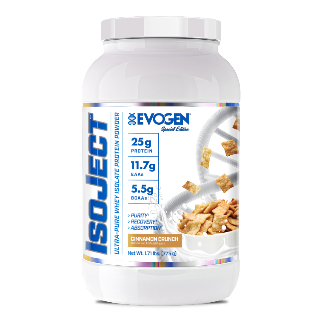 Evogen IsoJect Whey Protein Isolate Proteína de Rápida Absorción 800g