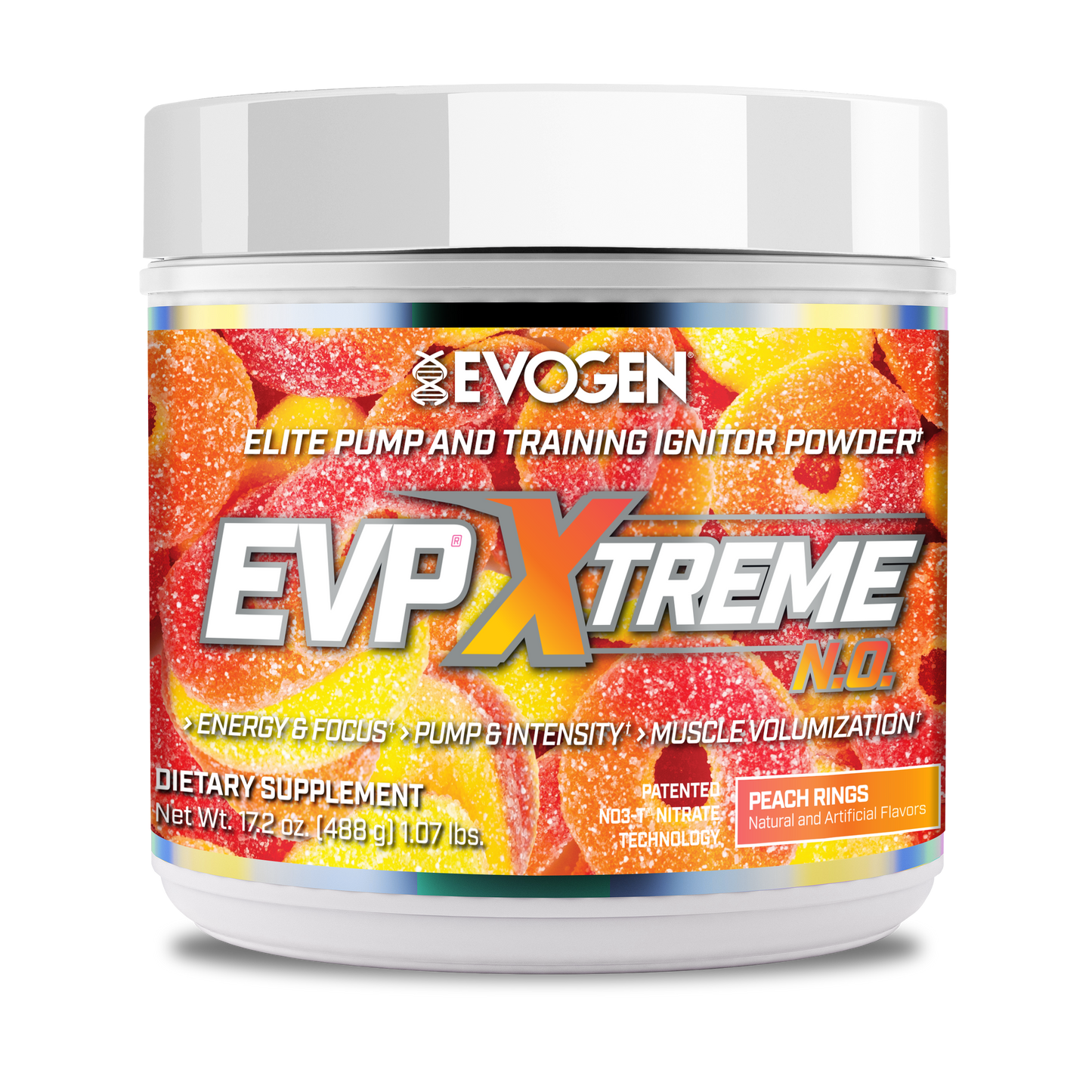 Evogen EVP Xtreme N.O. Pre-Entreno de Alta Estimulación 30 Servicios