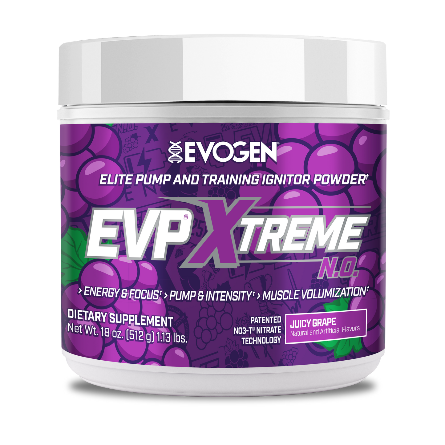 Evogen EVP Xtreme N.O. Pre-Entreno de Alta Estimulación 30 Servicios