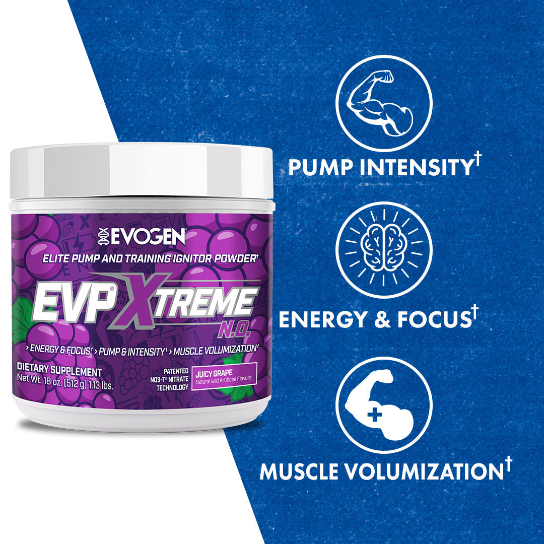 Evogen EVP Xtreme N.O. Pre-Entreno de Alta Estimulación 30 Servicios