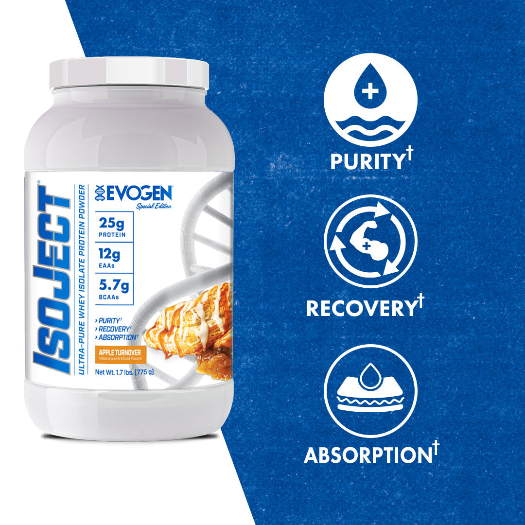 Evogen IsoJect Whey Protein Isolate Proteína de Rápida Absorción 800g