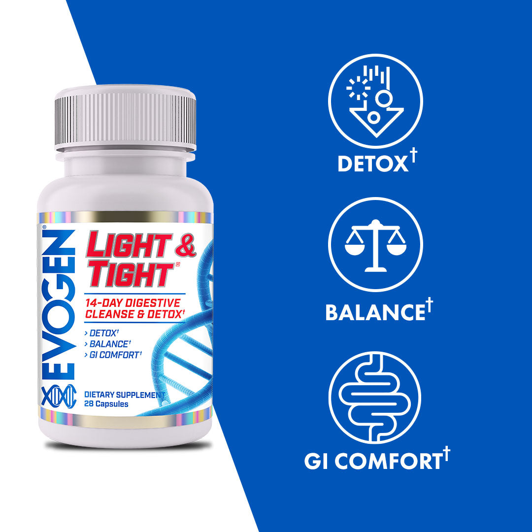 Evogen Nutrition Light & Tight Eliminación de Agua 28 Cápsulas