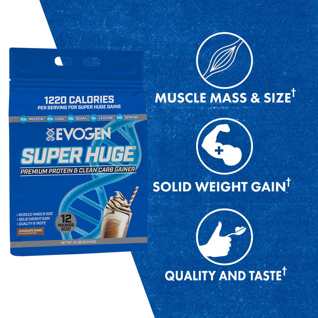 Evogen Super Huge Mass Gainer Constructor de Masa 12lb