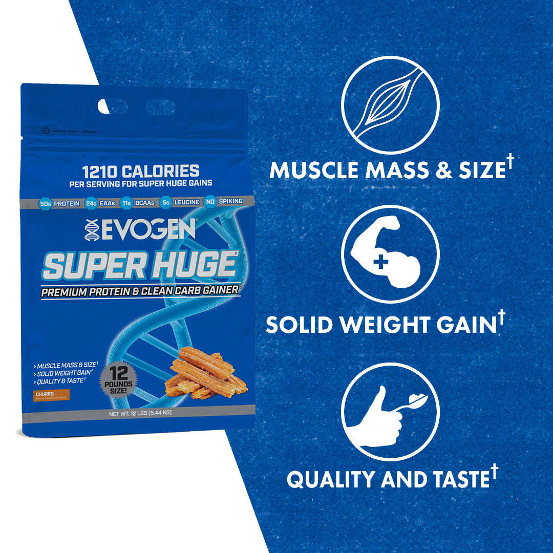 Evogen Super Huge Mass Gainer Constructor de Masa 12lb