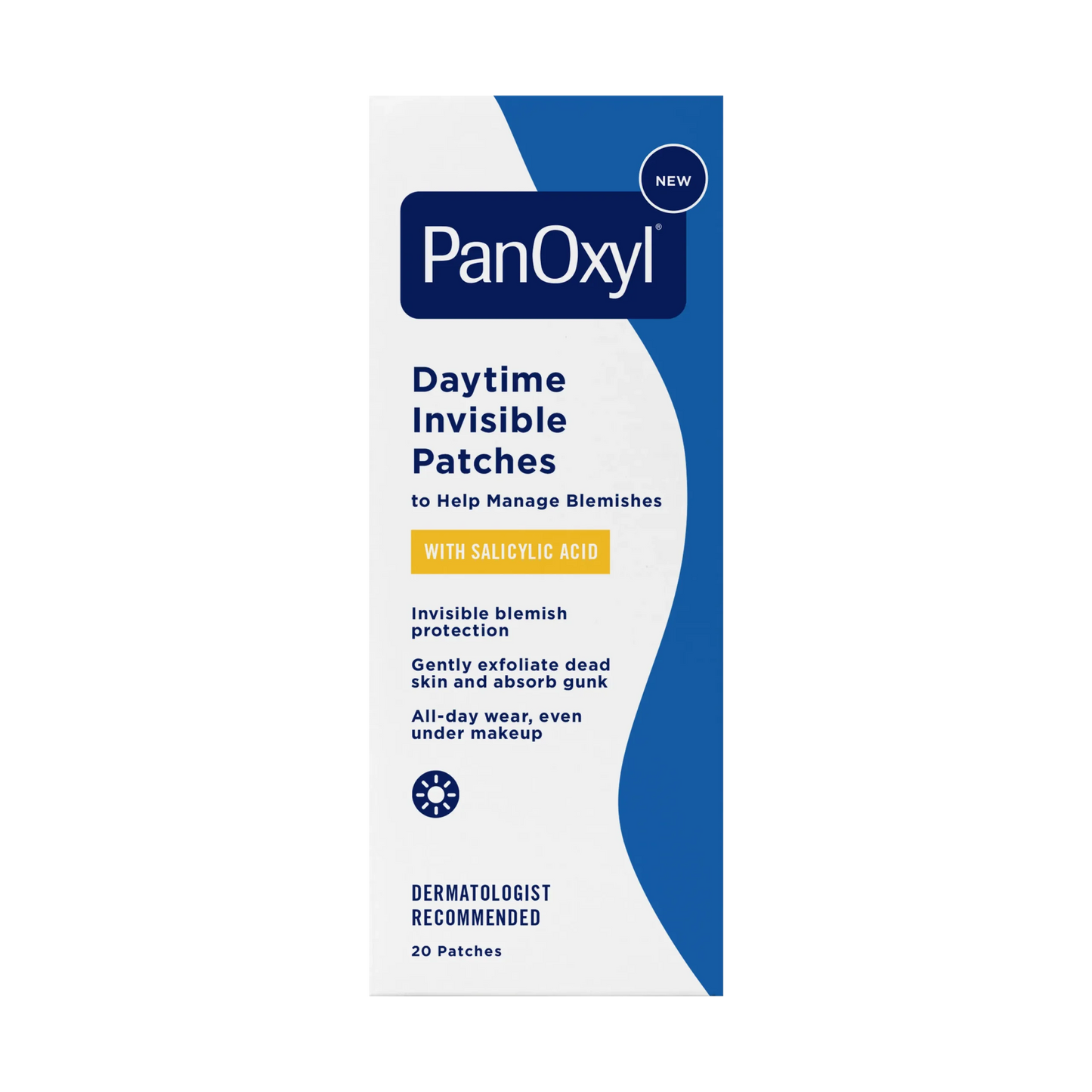 PanOxyl Daytime Invisible Patches Protección contra Imperfecciones 20ct