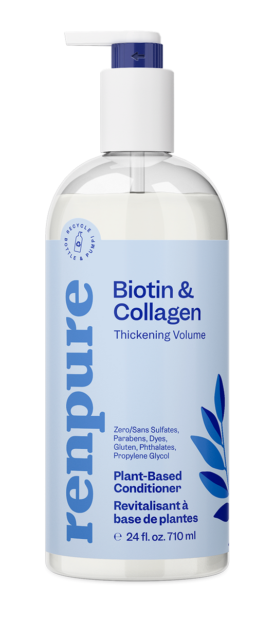 Renpure Acondicionador Biotina Colágeno Para Volumen y Grosor 710ml