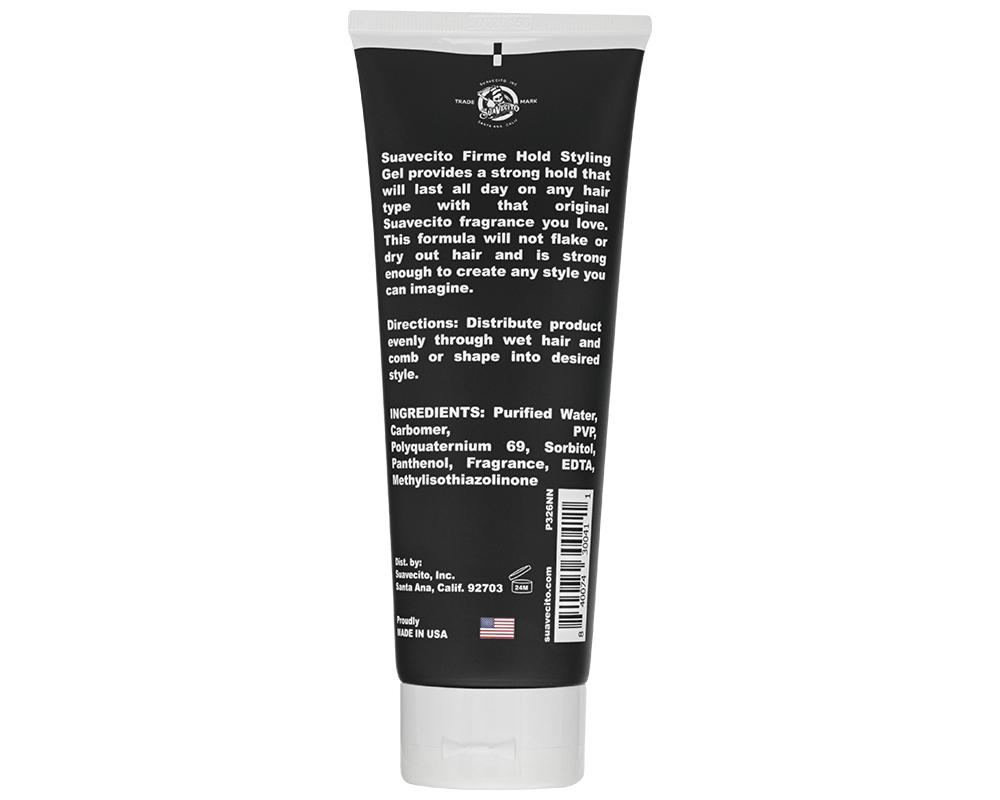 Suavecito Gel para Cabello Firme Fijación Fuerte 237 ml