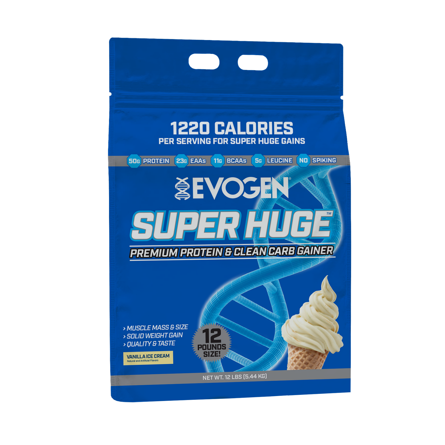 Evogen Super Huge Mass Gainer Constructor de Masa 12lb