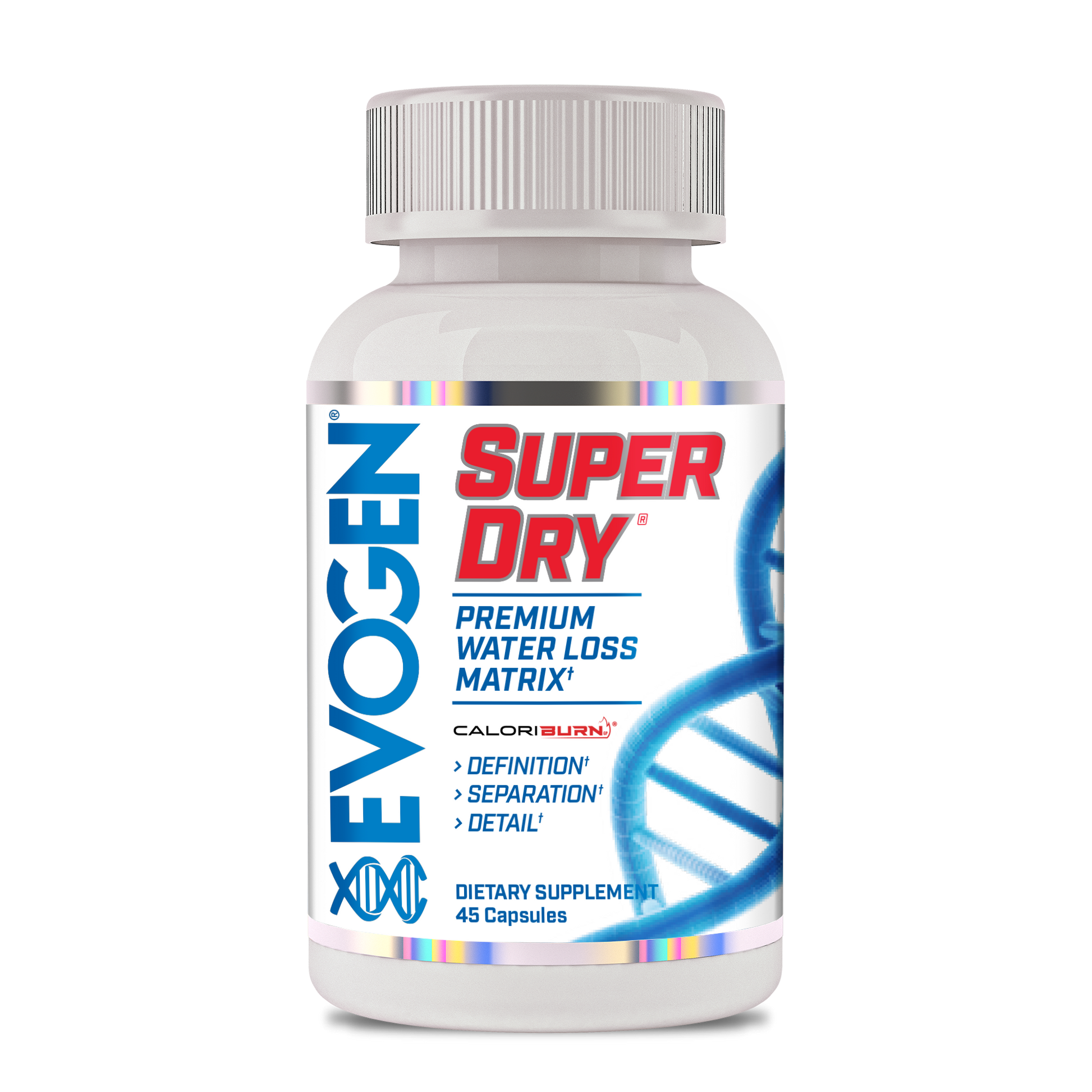 Evogen Super Dry Matriz de Control de Agua 45 Cápsulas