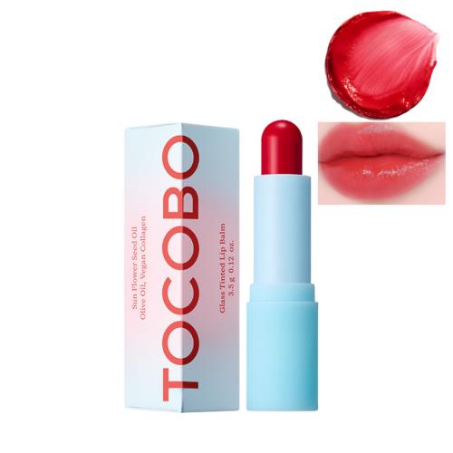TOCOBO Glass Tinted Lip Balm Hidratación Profunda con Color 3.5 GR