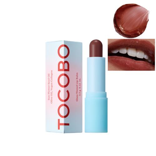 TOCOBO Glass Tinted Lip Balm Hidratación Profunda con Color 3.5 GR