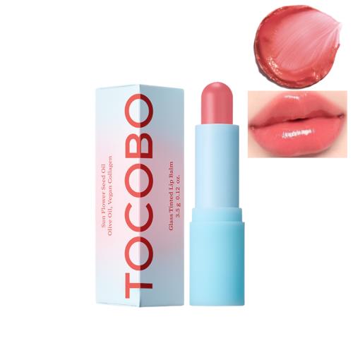 TOCOBO Glass Tinted Lip Balm Hidratación Profunda con Color 3.5 GR