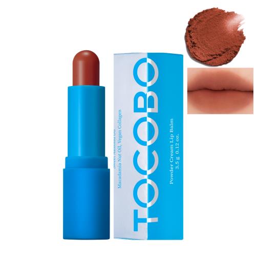 TOCOBO Powder Cream Lip Balm Hidratación Mate 3.5g