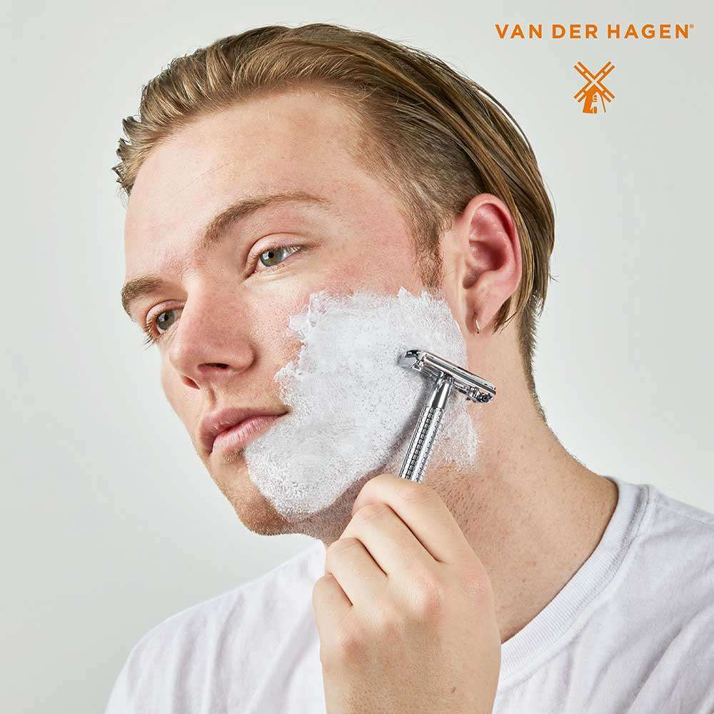 Van Der Hagen Afeitadora de Seguridad Afeitado Suave 85mm