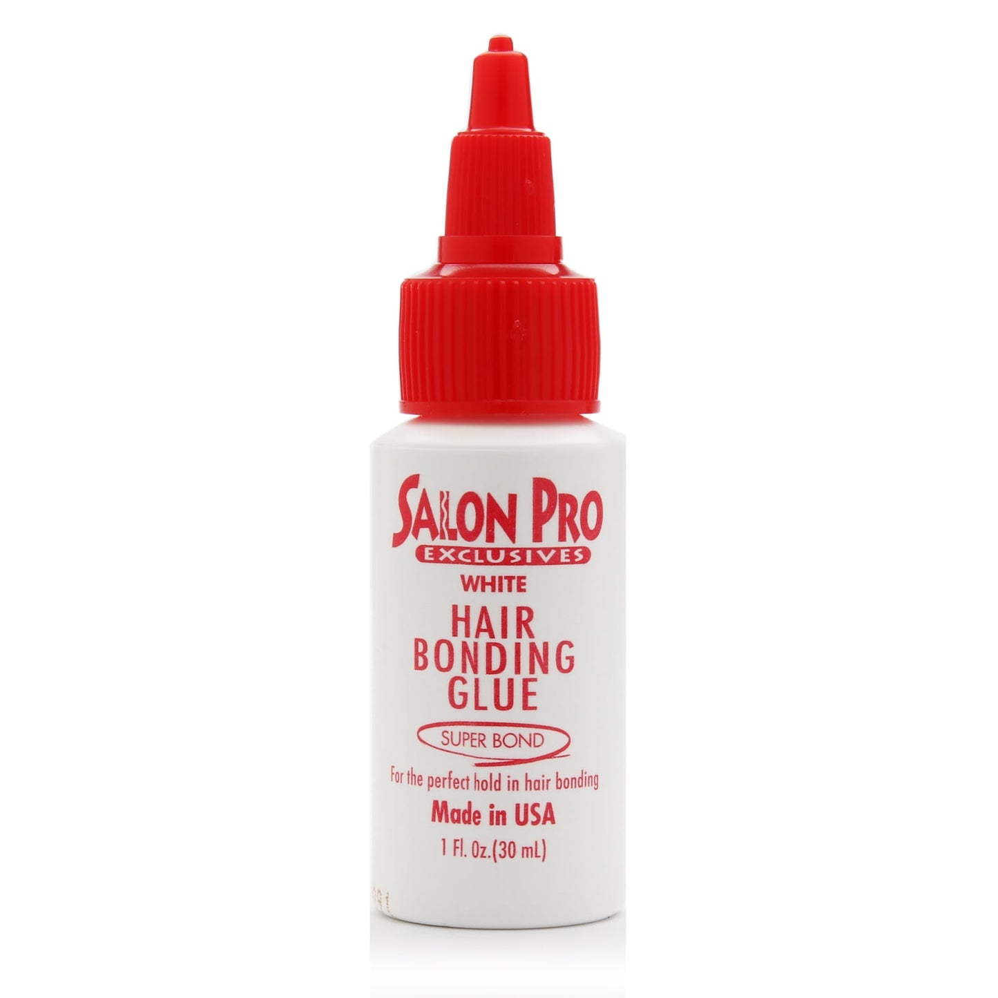 Salon Pro Pegamento Adhesivo Cabello Blanco Super Bond 1 Oz