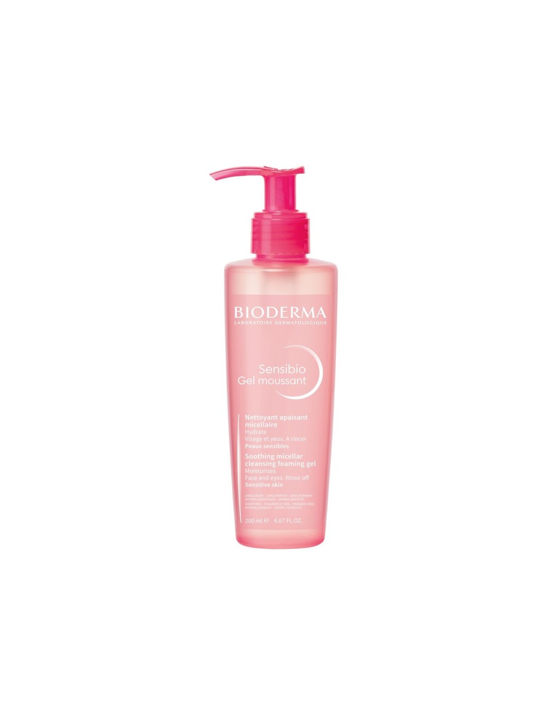 Bioderma Sensibio Gel Moussant Limpiador Facial Suave Hidratante 100ml