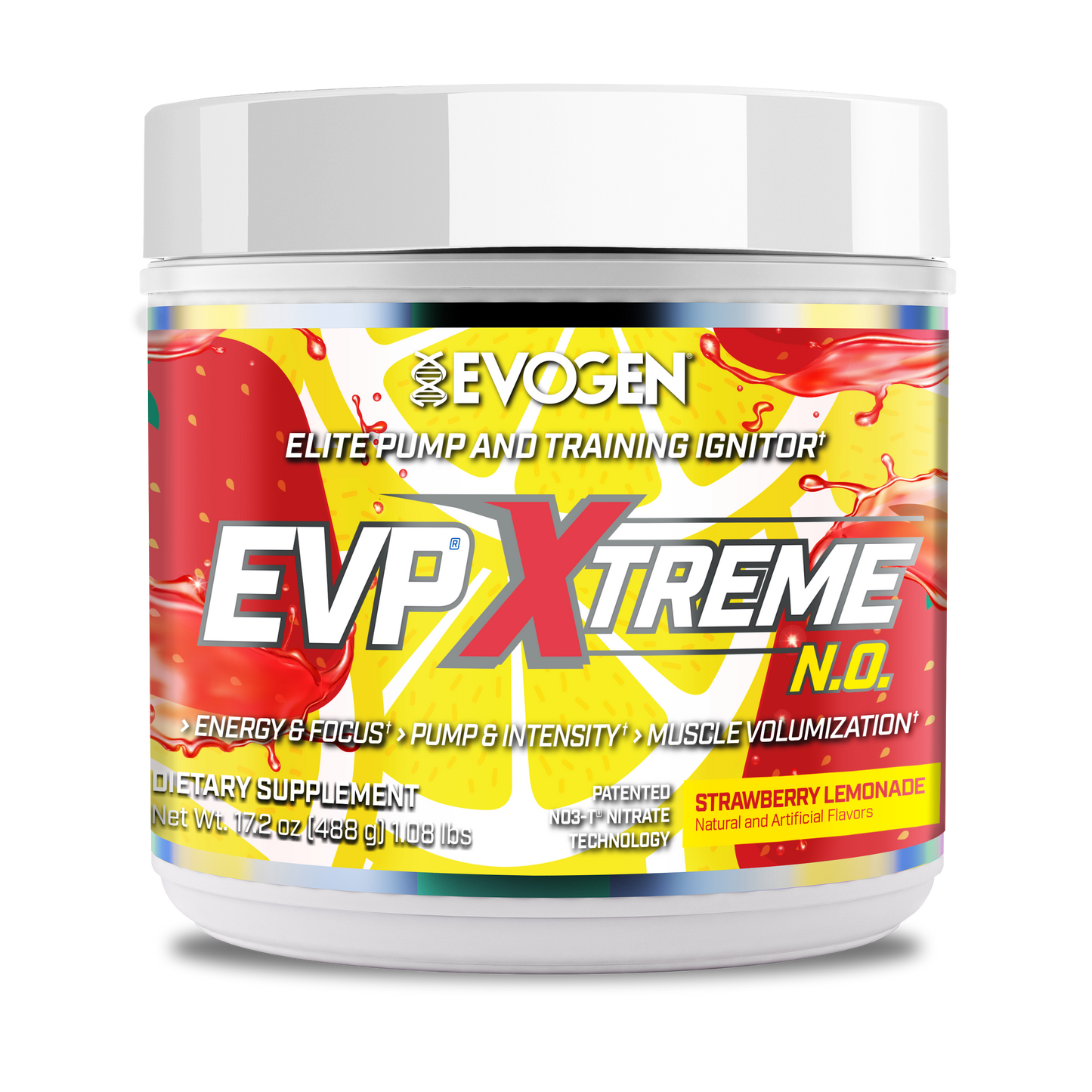 Evogen EVP Xtreme N.O. Pre-Entreno de Alta Estimulación 30 Servicios