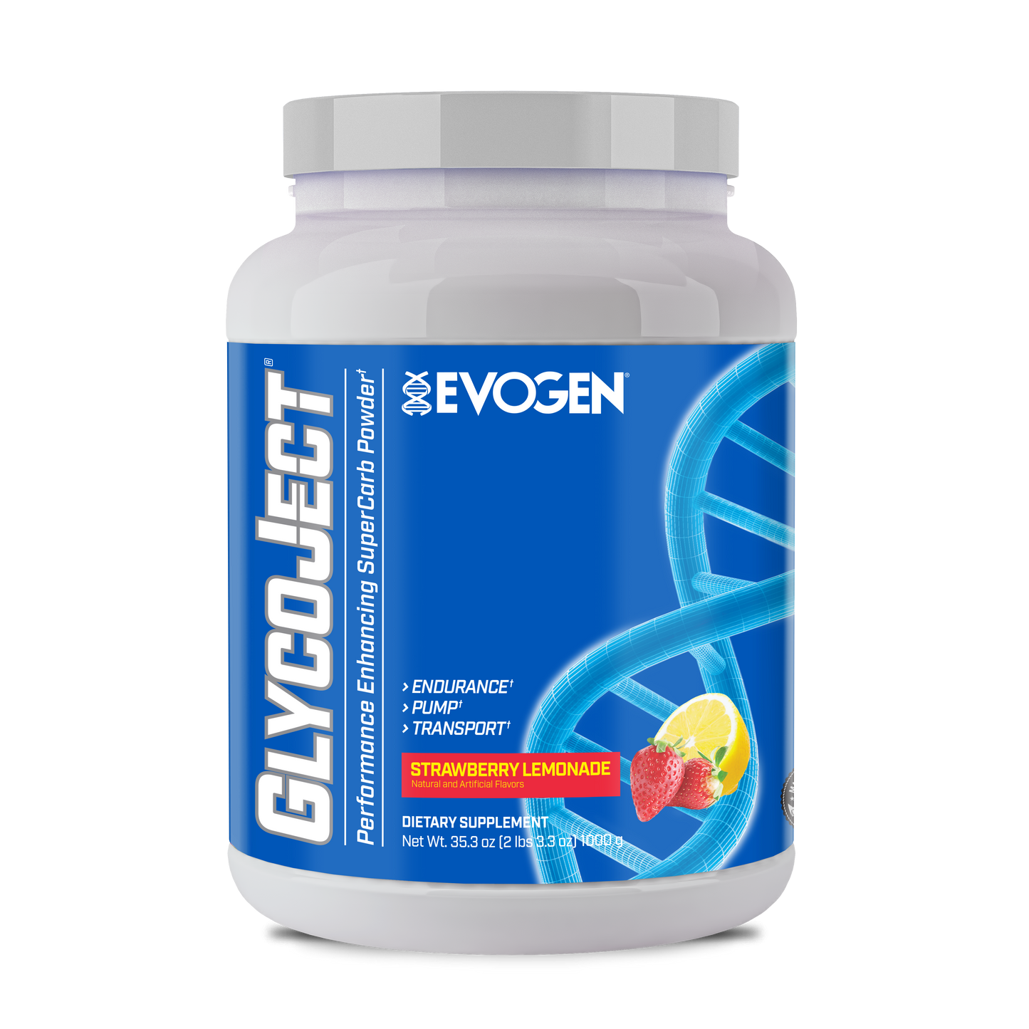 Evogen Nutrition GlycoJect Super Carb Suplemento de Carbohidratos 37 Servicios