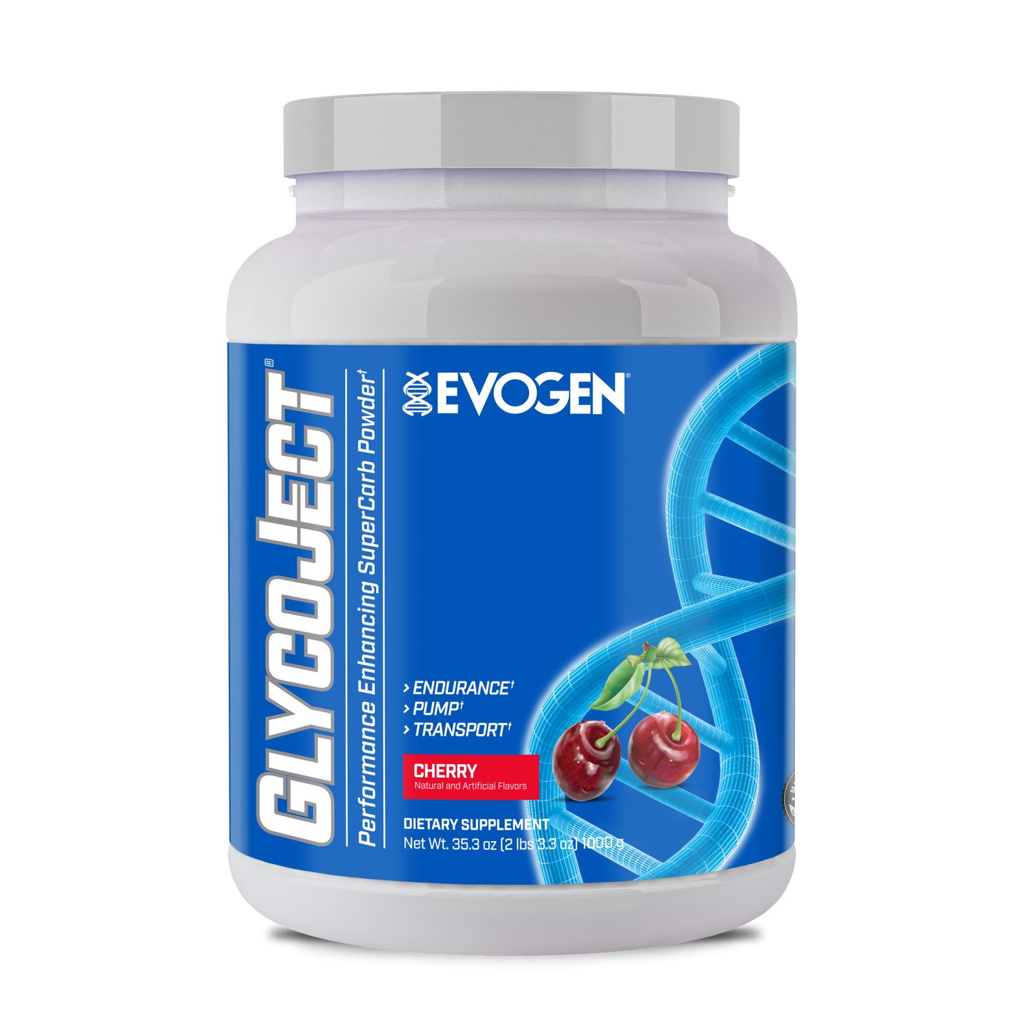 Evogen Nutrition GlycoJect Super Carb Suplemento de Carbohidratos 37 Servicios