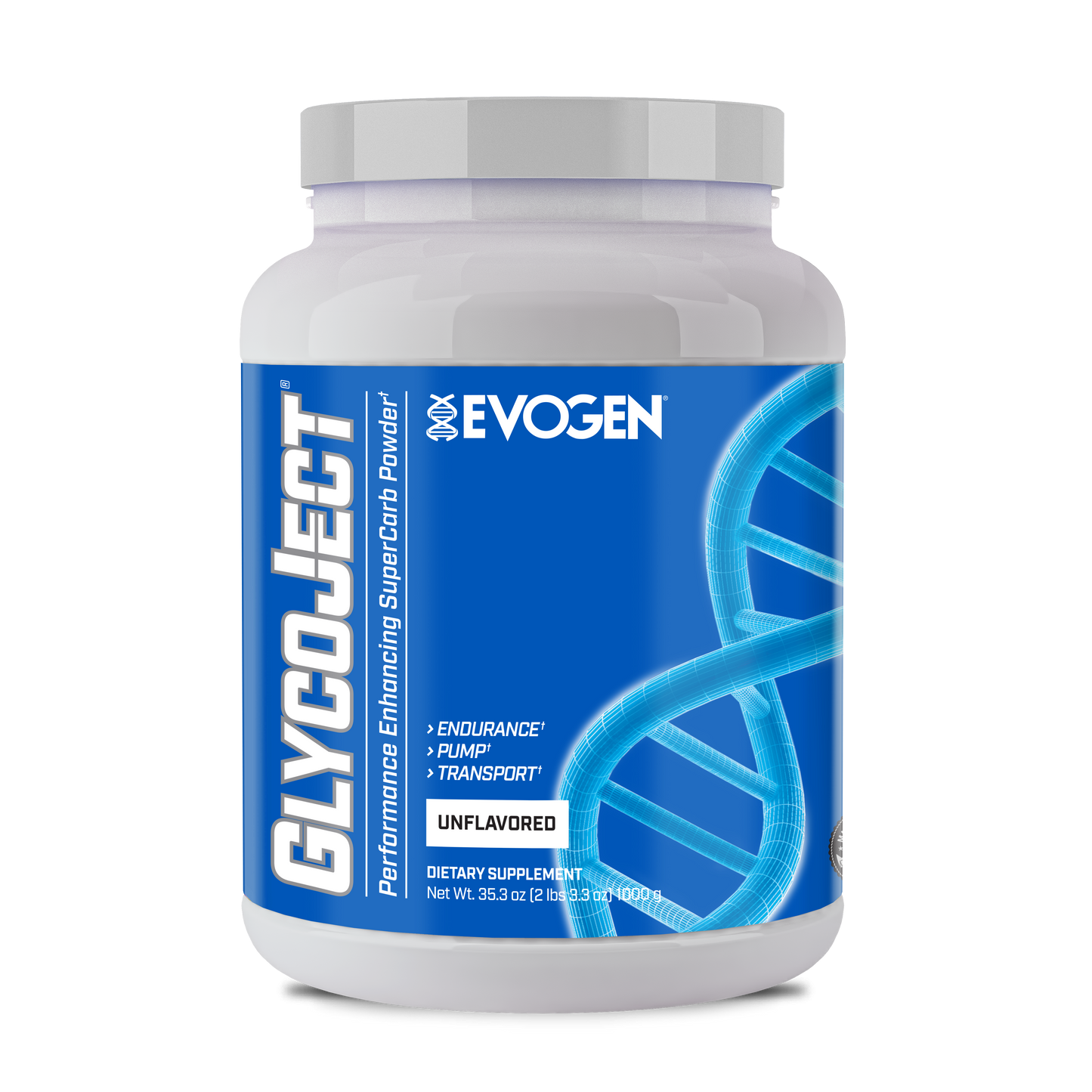 Evogen Nutrition GlycoJect Super Carb Suplemento de Carbohidratos 37 Servicios