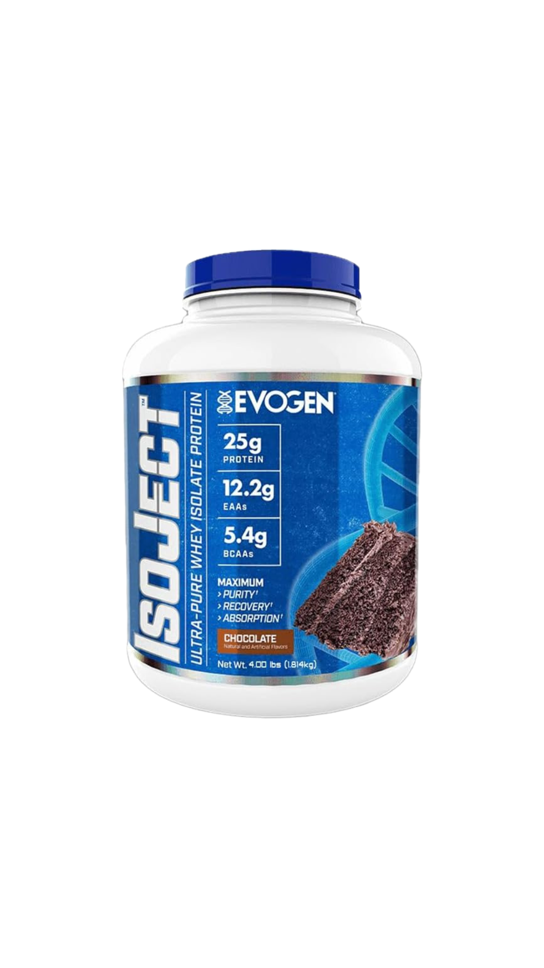 Evogen IsoJect Proteína Aislada de Suero 4 Lbs