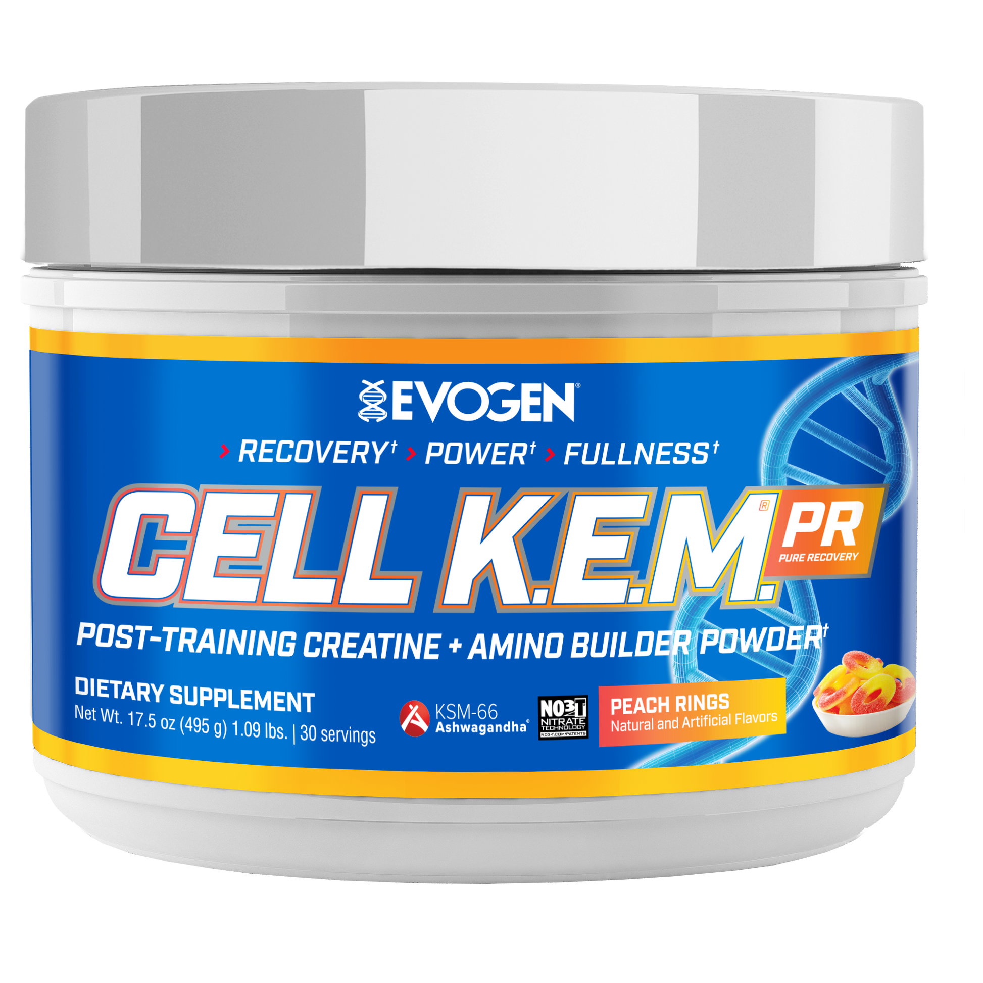 Evogen Nutrition Cell K.E.M. PR Recuperación Muscular 30 Servicios