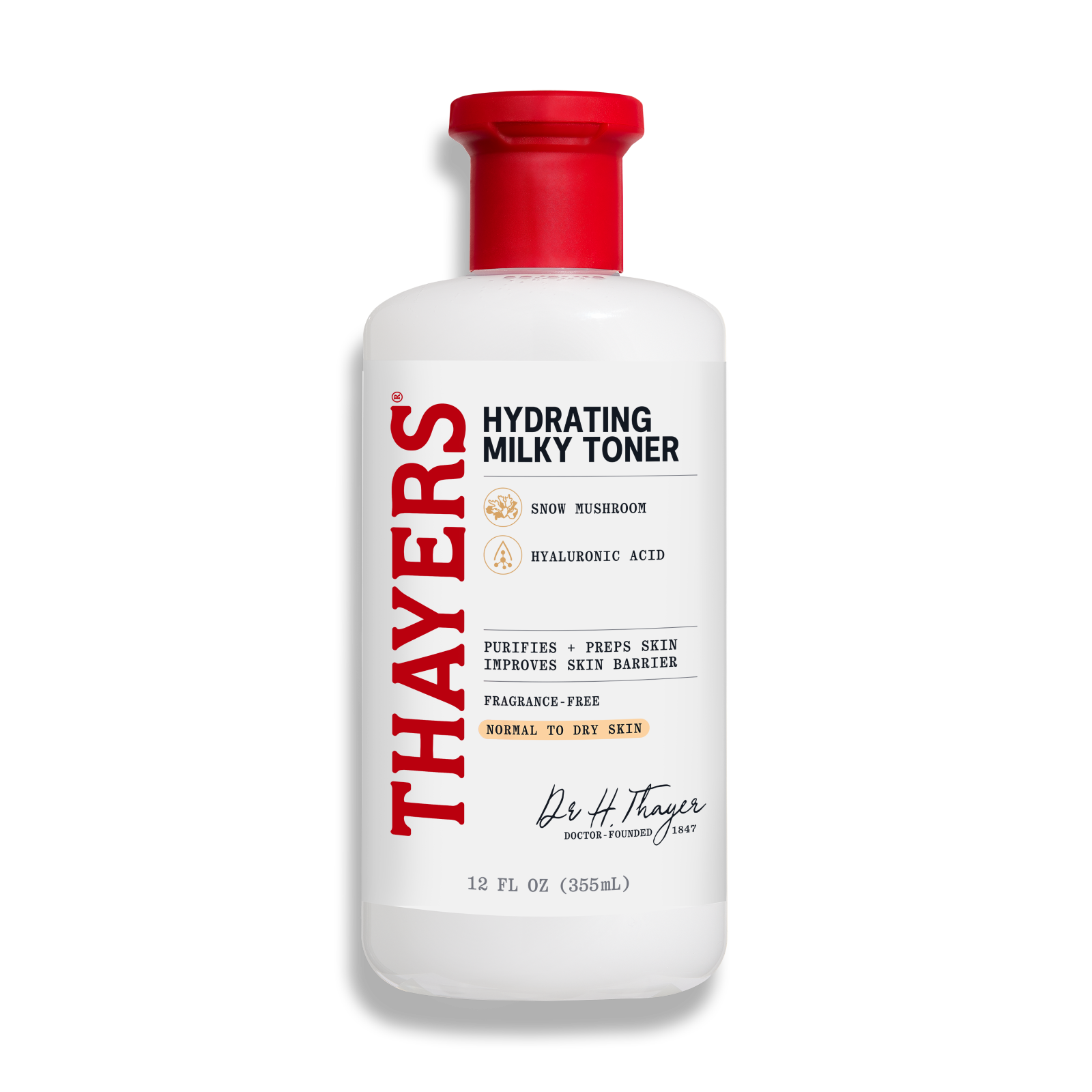 Thayers Hydrating Milky Toner Hidratación 48 Horas 12 oz