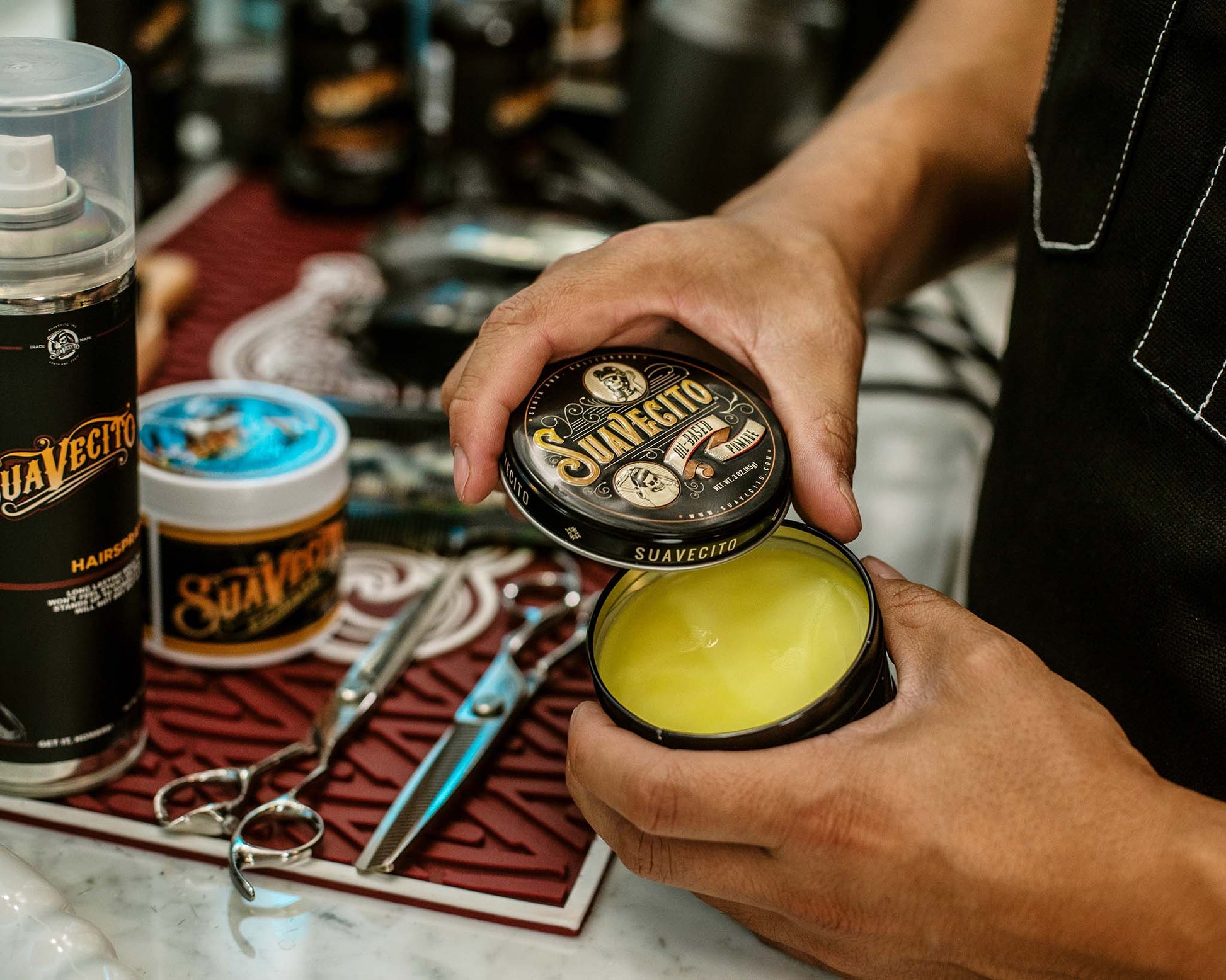 Suavecito Pomada a Base de Aceite Fijación Duradera 3 oz