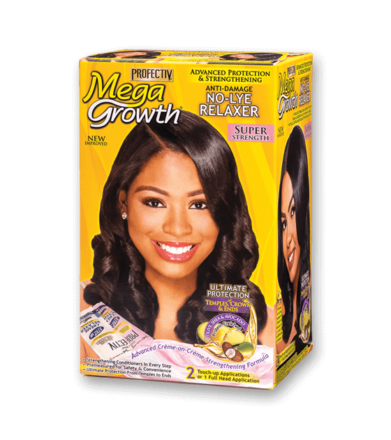 Profectiv MegaGrowth No-Lye Super Relaxer Alisado Intenso 1 Kit