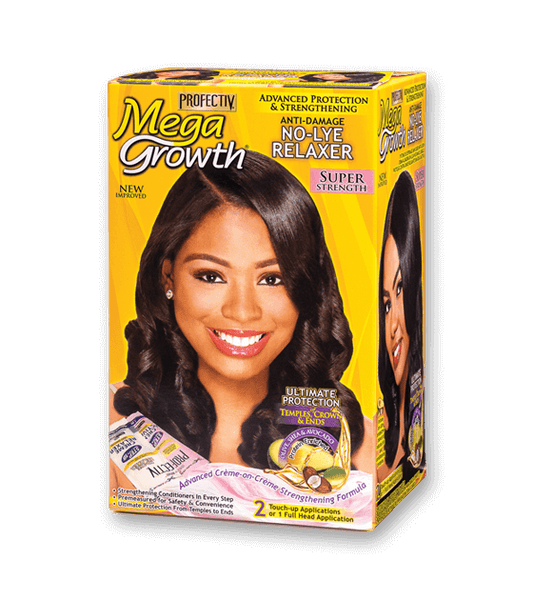 Profectiv MegaGrowth No-Lye Super Relaxer Alisado Intenso 1 Kit