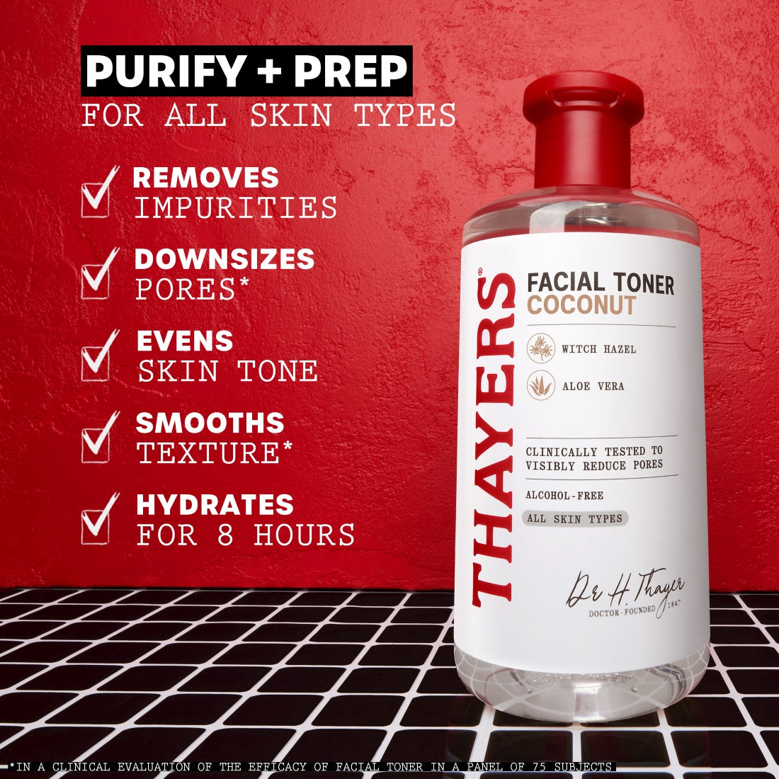 Thayers Tónico Facial de Agua de Coco Hidratación Radiante 12 oz.